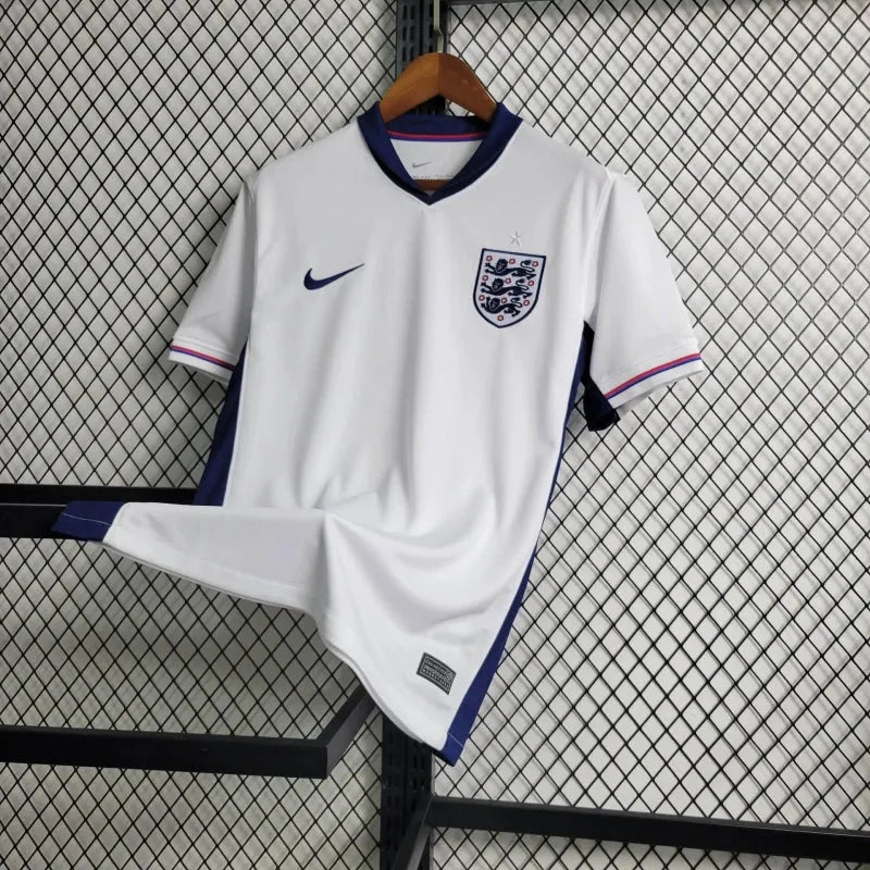 Camisa Inglaterra Home 24/25 - Torcedor Masculina Branca - Camisa de Time Oficial - Buyit