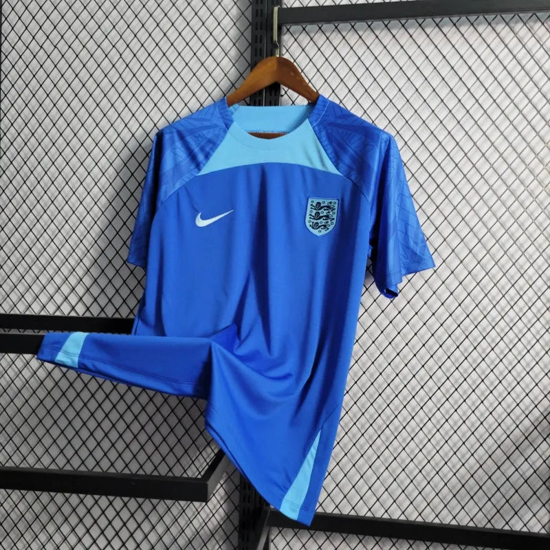 Camisa Inglaterra Treino 22/23 - Torcedor Masculina Azul - Camisa de Time Oficial - Buyit