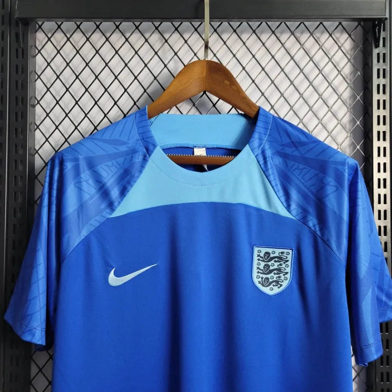 Camisa Inglaterra Treino 22/23 - Torcedor Masculina Azul - Camisa de Time Oficial - Buyit