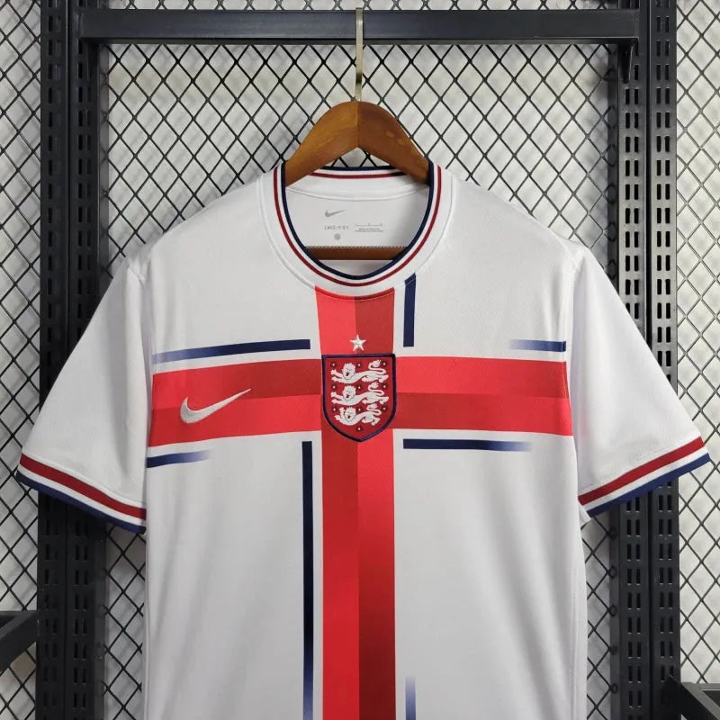 Camisa Inglaterra Treino 24/25 - Torcedor Masculina Branca - Camisa de Time Oficial - Buyit