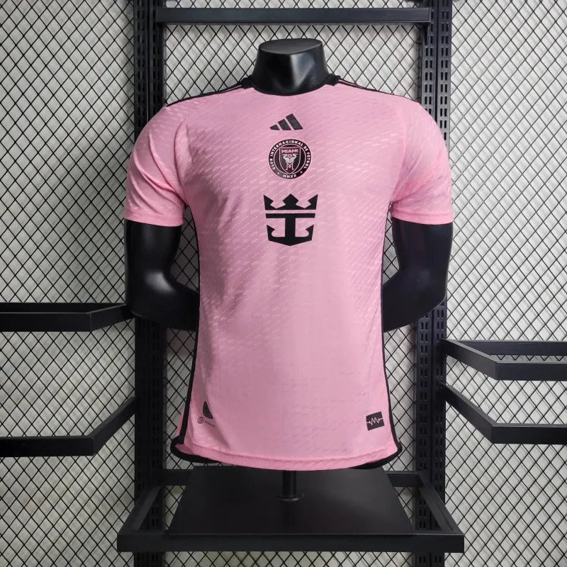 Camisa Inter Miami Home 24/25 - Jogador Masculina Rosa - Camisa de Time Oficial - Buyit