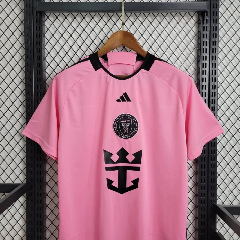 Camisa Inter Miami Home 24/25 - Torcedor Masculina Rosa - Camisa de Time Oficial - Buyit