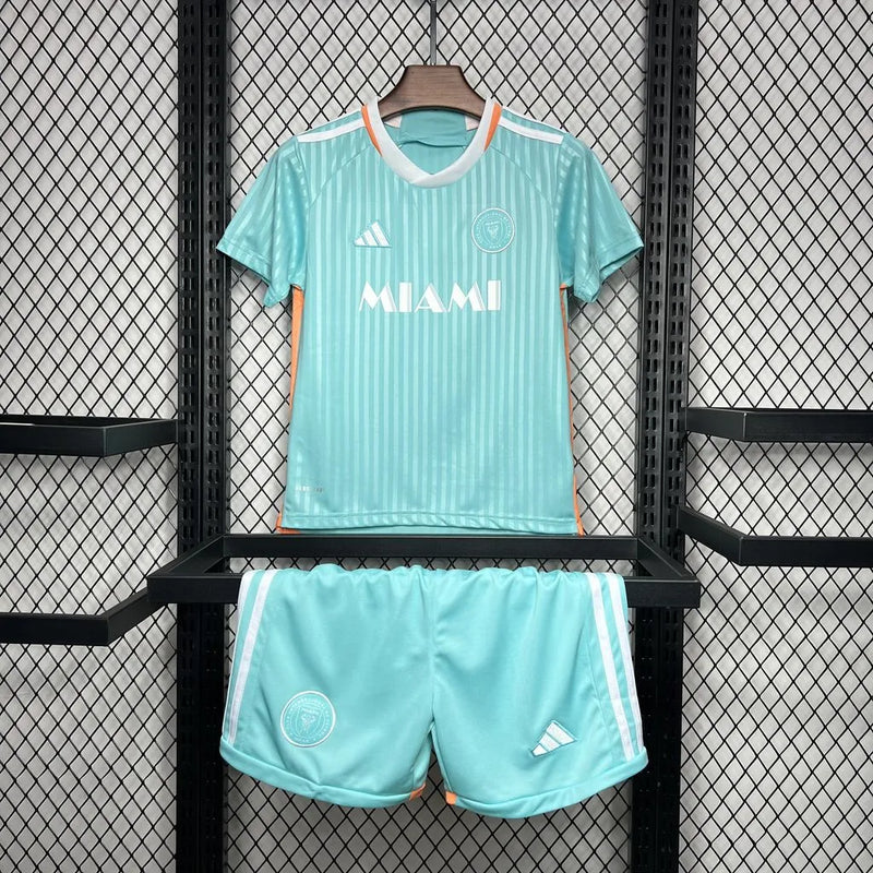 Camisa Inter Miami Third Away 24/25 - Torcedor Infantil Azul - Camisa de Time Oficial - Buyit