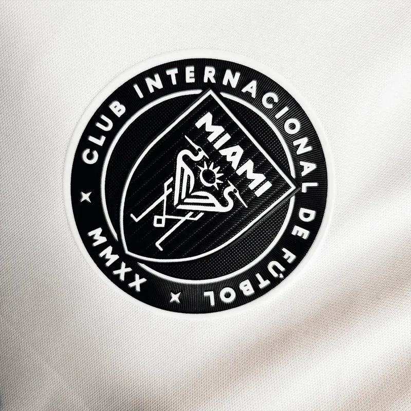 Camisa Inter Miami Treino 23/24 - Torcedor Masculina Branca - Camisa de Time Oficial - Buyit