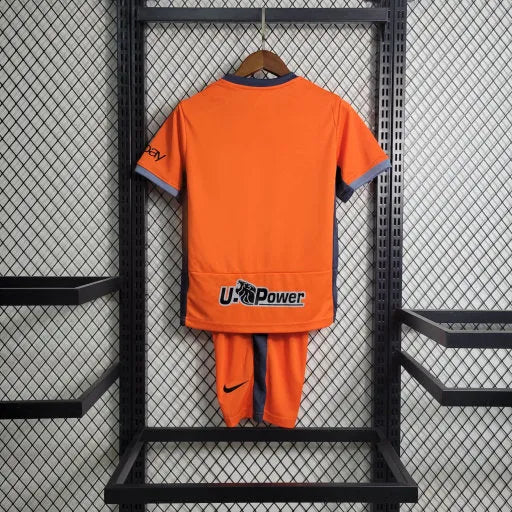 Camisa Inter de Milão Away II 23/24 - Torcedor Infantil Laranja - Camisa de Time Oficial - Buyit