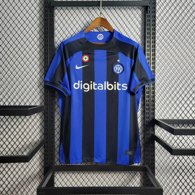 Camisa Inter de Milão Home 22/23 - Torcedor Masculina - Camisa de Time Oficial - Buyit