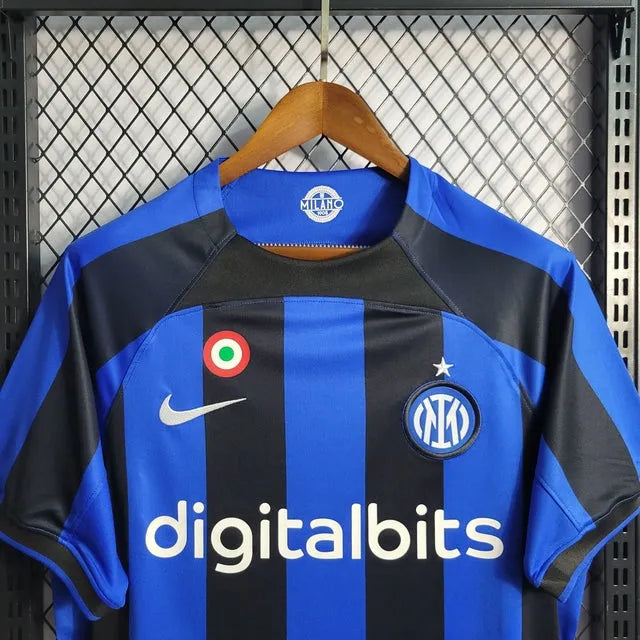 Camisa Inter de Milão Home 22/23 - Torcedor Masculina - Camisa de Time Oficial - Buyit