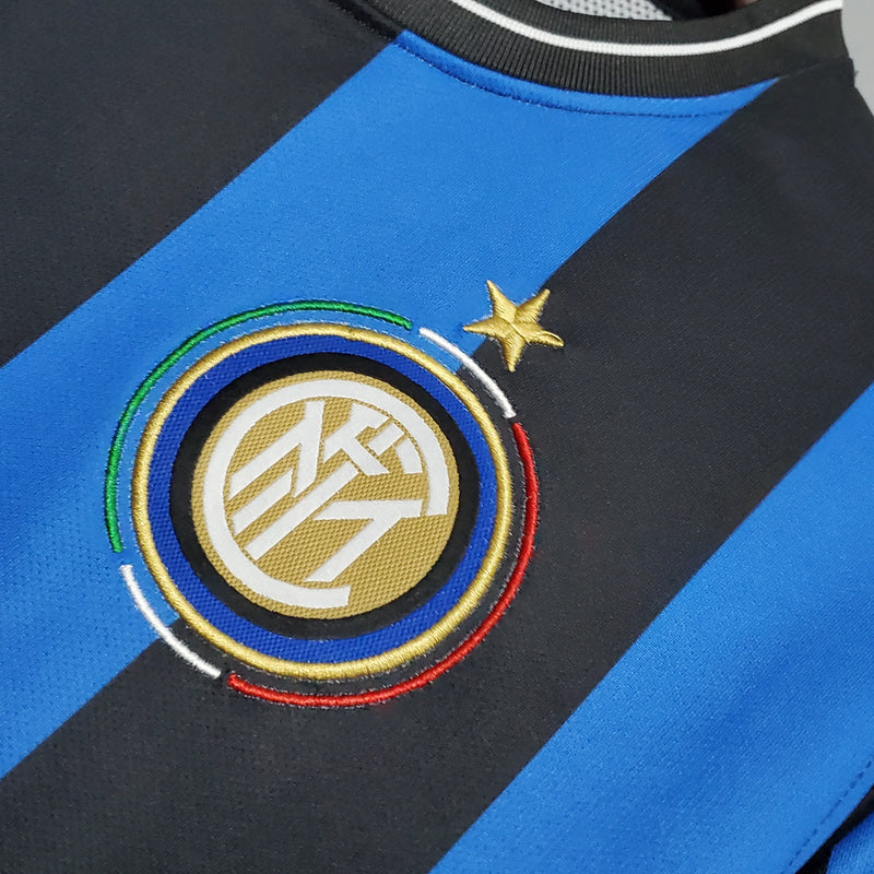 Camisa Inter de Milão Retrô Home 2010 - Torcedor Masculina - Camisa de Time Oficial - Buyit