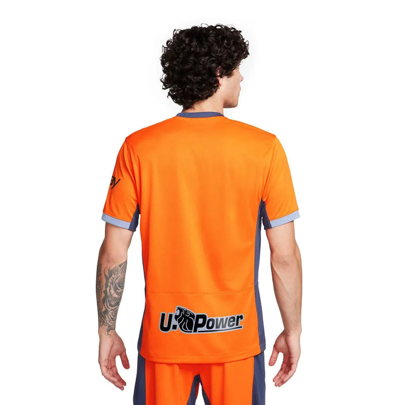 Camisa Inter de Milão Tartarugas Ninja Third 24/25 - Torcedor Masculina Laranja - Camisa de Time Oficial - Buyit