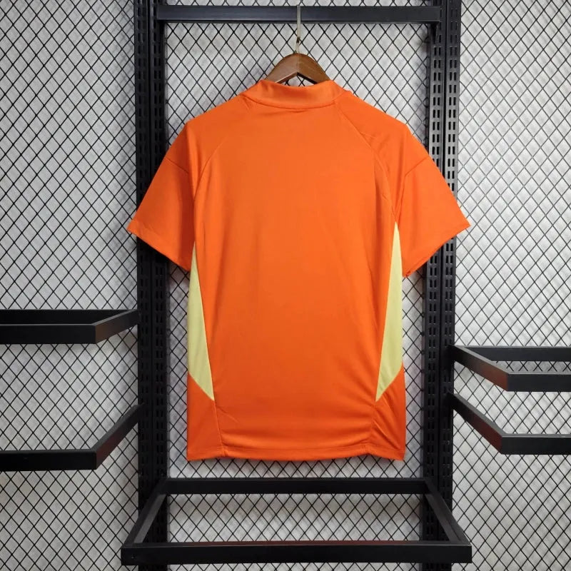 Camisa Itália Goleiro 24/25 - Torcedor Masculina Laranja - Camisa de Time Oficial - Buyit