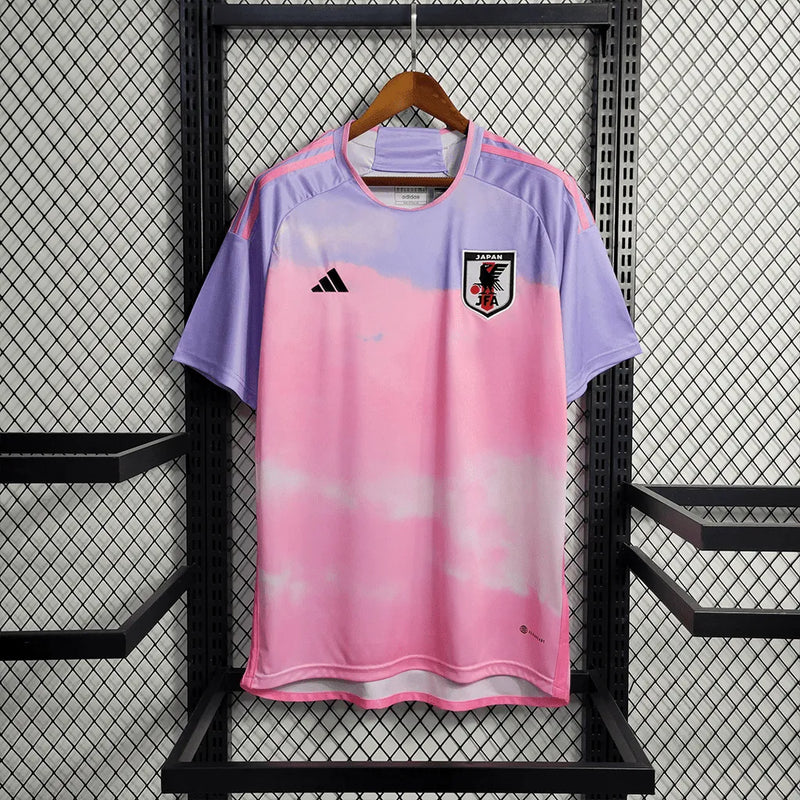 Camisa Japão Away 23/24 - Torcedor Masculina Rosa - Camisa de Time Oficial - Buyit