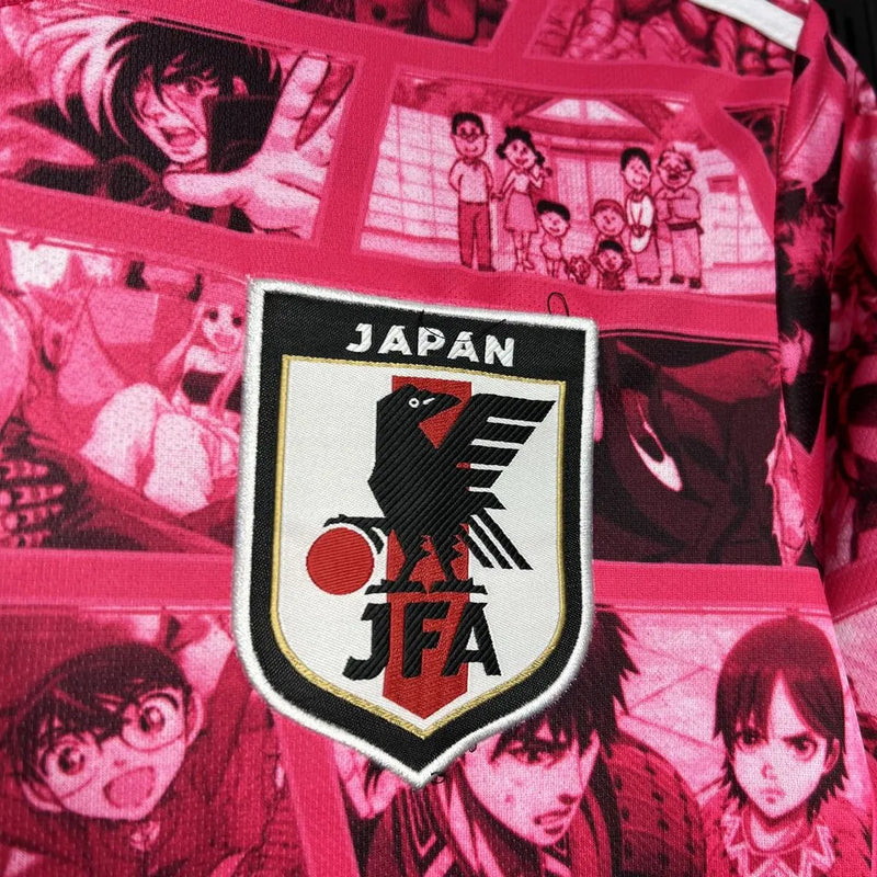 Camisa Japão Edição Especial 24/25 - Torcedor Masculina Rosa - Camisa de Time Oficial - Buyit