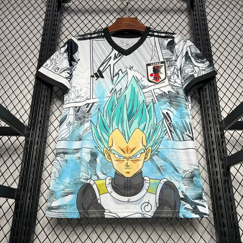 Camisa Japão Edição Especial Saiyajin 24/25 - Torcedor Masculina Branca - Camisa de Time Oficial - Buyit