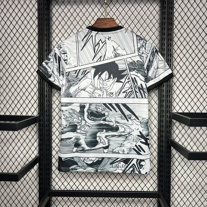 Camisa Japão Edição Especial Saiyajin 24/25 - Torcedor Masculina Branca - Camisa de Time Oficial - Buyit