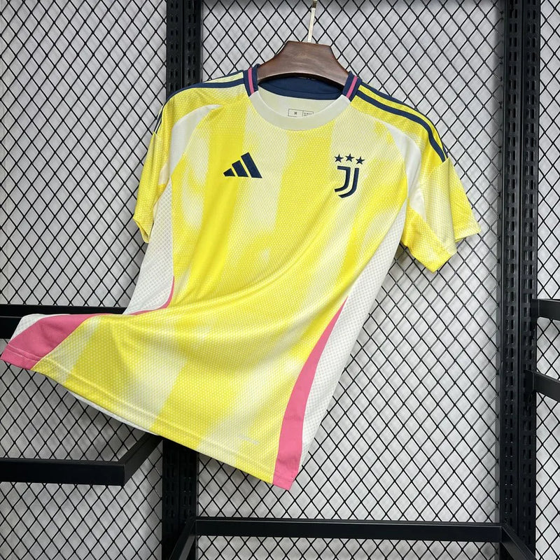 Camisa Juventus Away 24/25 - Torcedor Masculina Amarela - Camisa de Time Oficial - Buyit