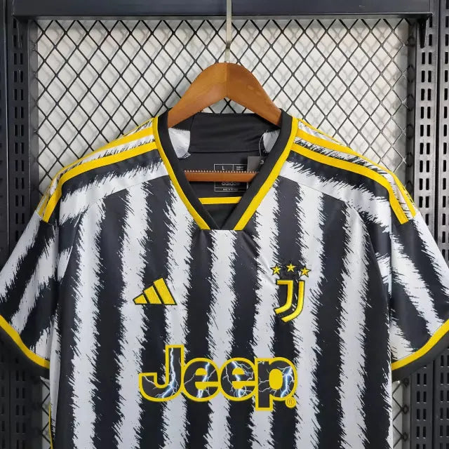 Camisa Juventus Home 23/24 - Torcedor Masculina - Camisa de Time Oficial - Buyit