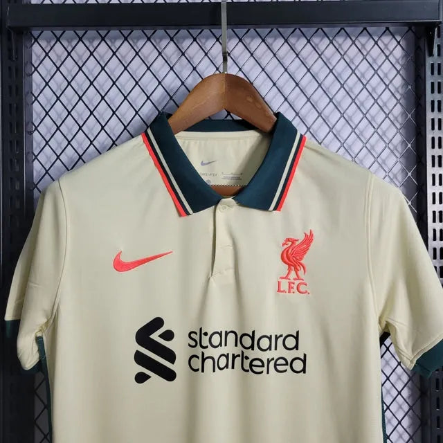 Camisa Liverpool Away 21/22 - Torcedor Masculina - Camisa de Time Oficial - Buyit