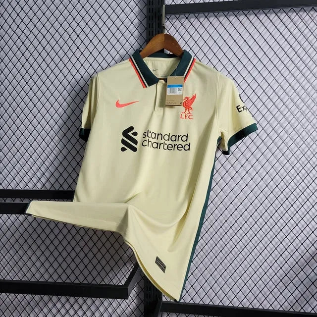 Camisa Liverpool Away 21/22 - Torcedor Masculina - Camisa de Time Oficial - Buyit