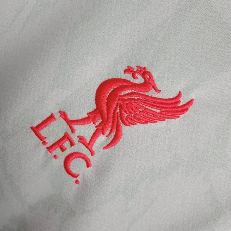 Camisa Liverpool Away II 24/25 - Torcedor Masculina Branca e Vermelha - Camisa de Time Oficial - Buyit