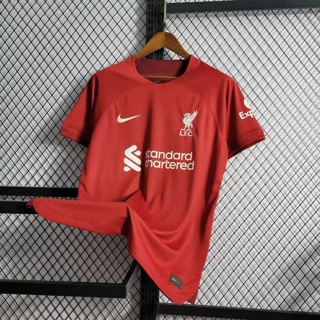 Camisa Liverpool I 22/23 - Torcedor Masculina Vermelha - Camisa de Time Oficial - Buyit