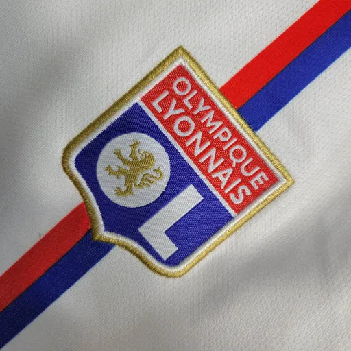 Camisa Lyon Home 23/24 - Torcedor Infantil Branca - Camisa de Time Oficial - Buyit