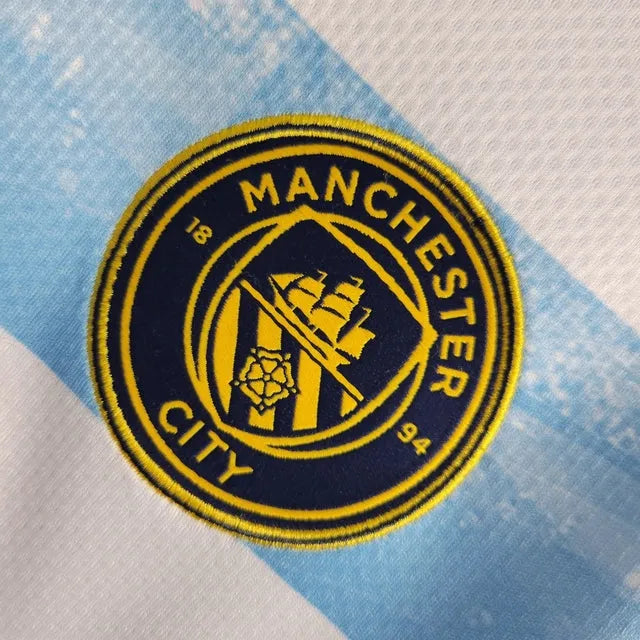 Camisa Manchester City Comemorativa 22/23 - Torcedor Masculina - Camisa de Time Oficial - Buyit