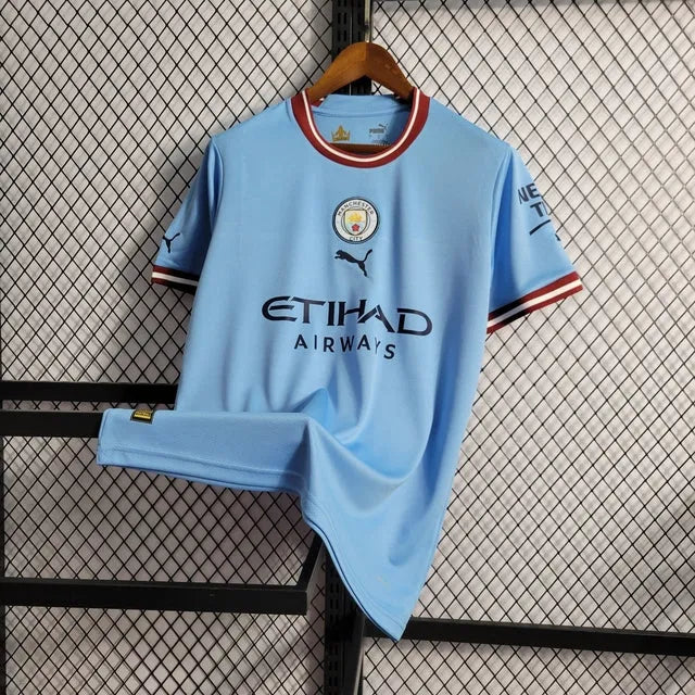 Camisa Manchester City Home 22/23 - Torcedor Masculina - Camisa de Time Oficial - Buyit