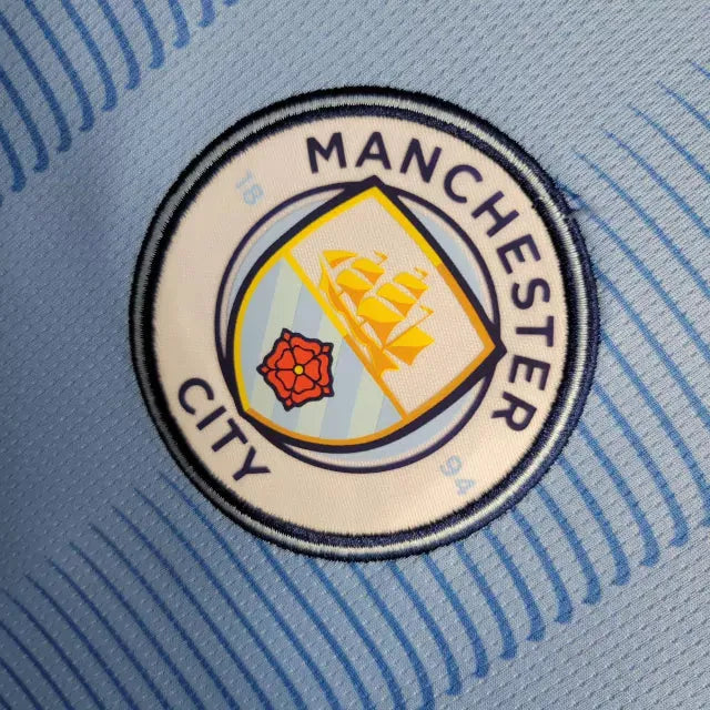 Camisa Manchester City Home 23/24 - Torcedor Masculina - Camisa de Time Oficial - Buyit