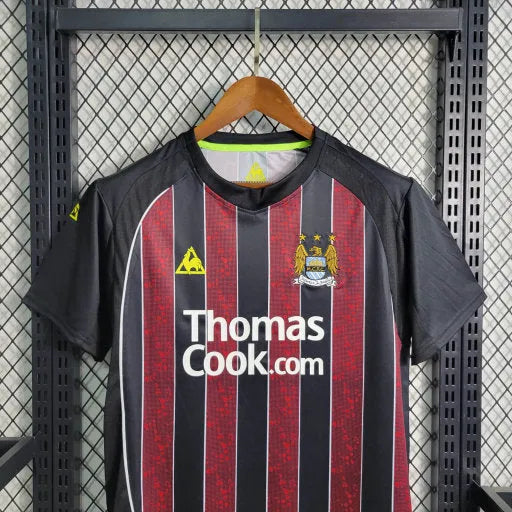 Camisa Manchester City Retrô Away 08/09 - Torcedor Masculina Preta - Camisa de Time Oficial - Buyit