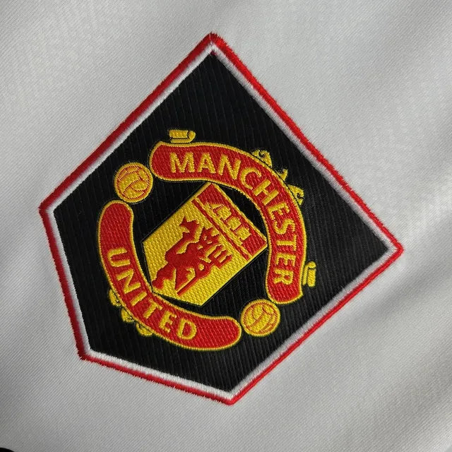 Camisa Manchester United Away 22/23 - Torcedor Masculina Branca - Camisa de Time Oficial - Buyit