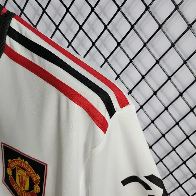 Camisa Manchester United Away 22/23 - Torcedor Masculina Branca - Camisa de Time Oficial - Buyit