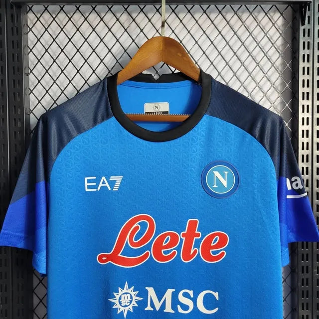 Camisa Napoli Home 22/23 - Torcedor Masculina - Camisa de Time Oficial - Buyit