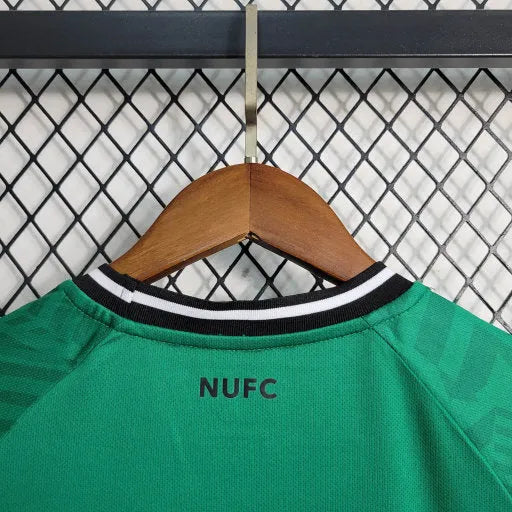 Camisa Newcastle United Away 23/24 - Torcedor Infantil Verde - Camisa de Time Oficial - Buyit