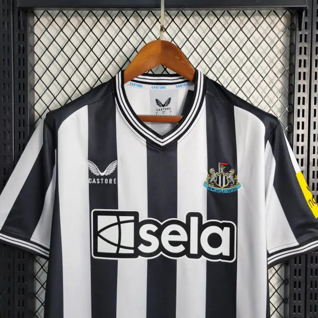 Camisa Newcastle United Home 23/24 - Torcedor Masculina - Camisa de Time Oficial - Buyit