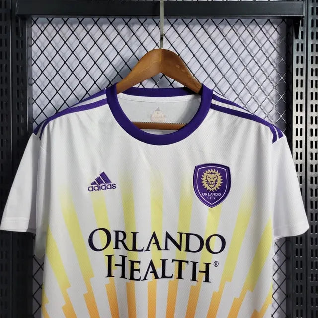 Camisa Orlando City Home 22/23 - Torcedor Masculina Branca - Camisa de Time Oficial - Buyit