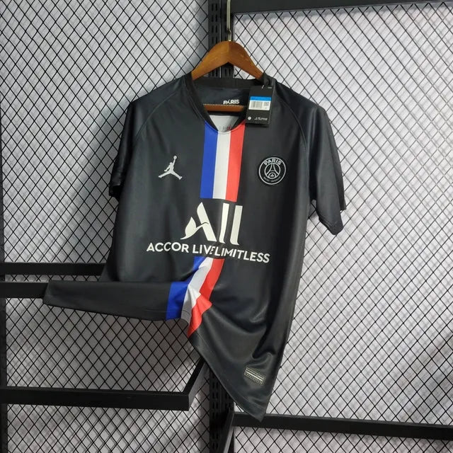 Camisa PSG Away 19/20 - Torcedor Masculina Preta - Camisa de Time Oficial - Buyit