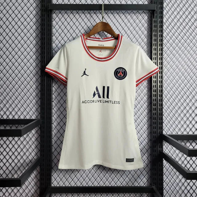 Camisa PSG Away 21/22 - Torcedor Feminina - Camisa de Time Oficial - Buyit