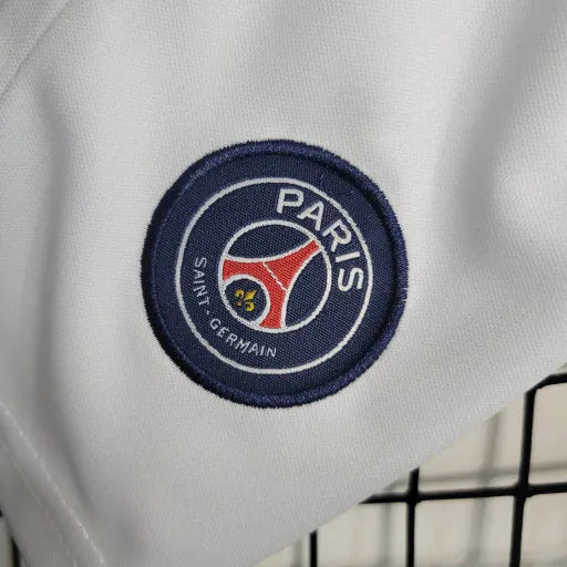 Camisa PSG Away 23/24 - Torcedor Infantil Branca - Camisa de Time Oficial - Buyit