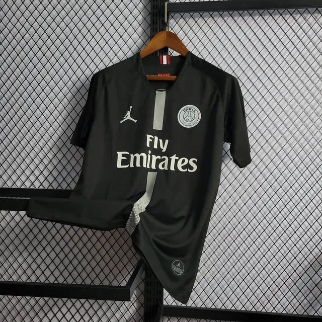 Camisa PSG Champions League 18/19 - Torcedor Masculina Preta - Camisa de Time Oficial - Buyit