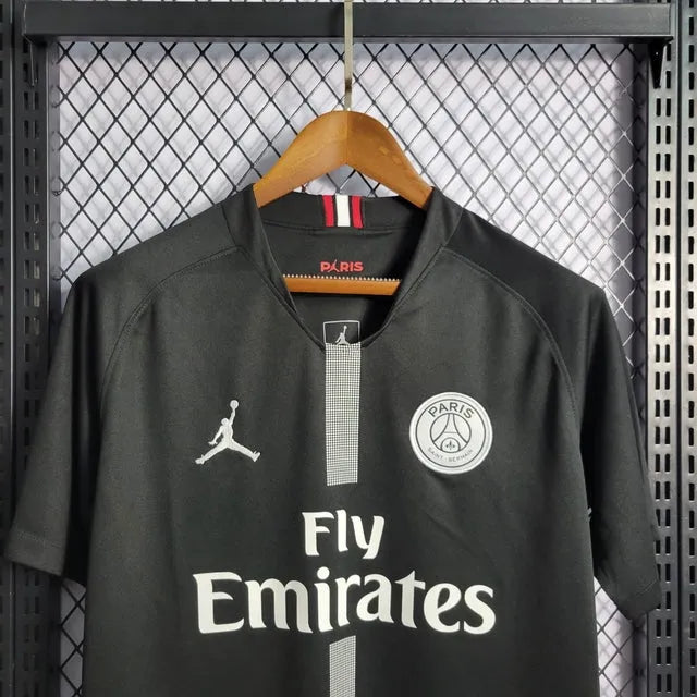 Camisa PSG Champions League 18/19 - Torcedor Masculina Preta - Camisa de Time Oficial - Buyit