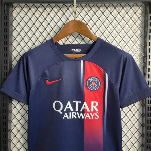 Camisa PSG Home 23/24 - Torcedor Infantil Azul - Camisa de Time Oficial - Buyit