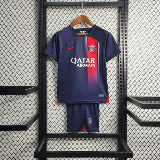 Camisa PSG Home 23/24 - Torcedor Infantil Azul - Camisa de Time Oficial - Buyit