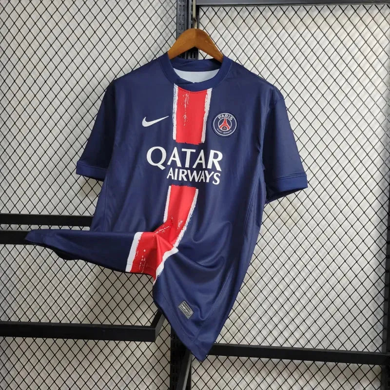 Camisa PSG Home 24/25 - Torcedor Masculina Azul - Camisa de Time Oficial - Buyit