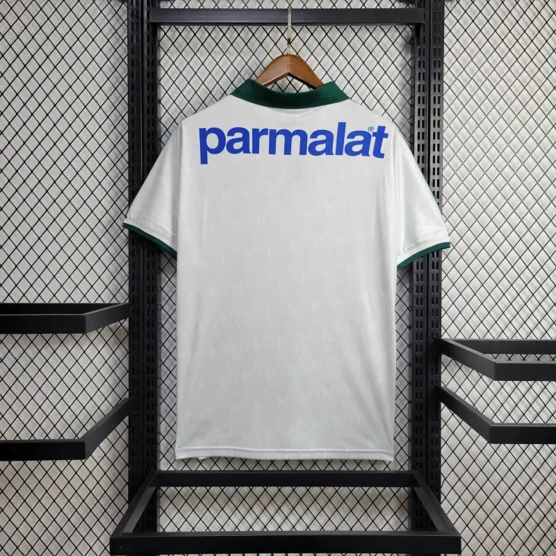 Camisa Palmeiras Away 2 Retrô 1996 - Torcedor Masculina PARMALAT - Camisa de Time Oficial - Buyit