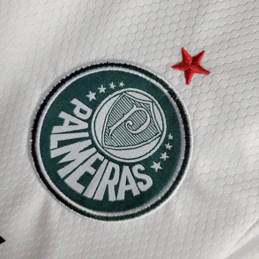 Camisa Palmeiras Away 23/24 - Torcedor Infantil Branca - Camisa de Time Oficial - Buyit