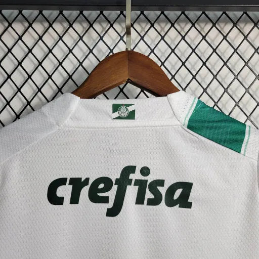 Camisa Palmeiras Away 23/24 - Torcedor Infantil Branca - Camisa de Time Oficial - Buyit