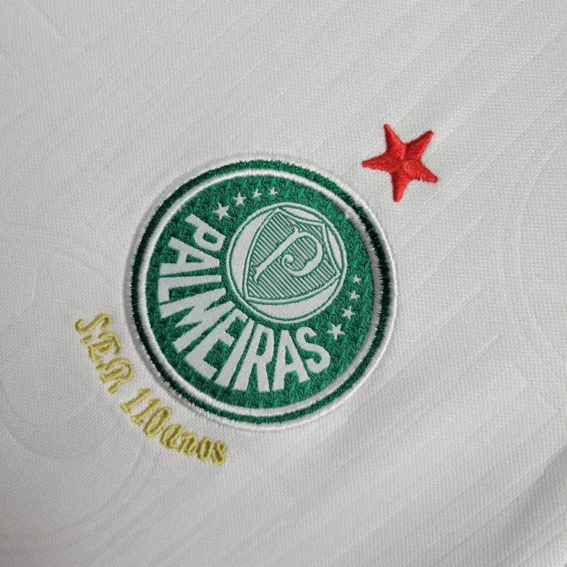 Camisa Palmeiras Away 24/25 - Torcedor Infantil Branca - Camisa de Time Oficial - Buyit