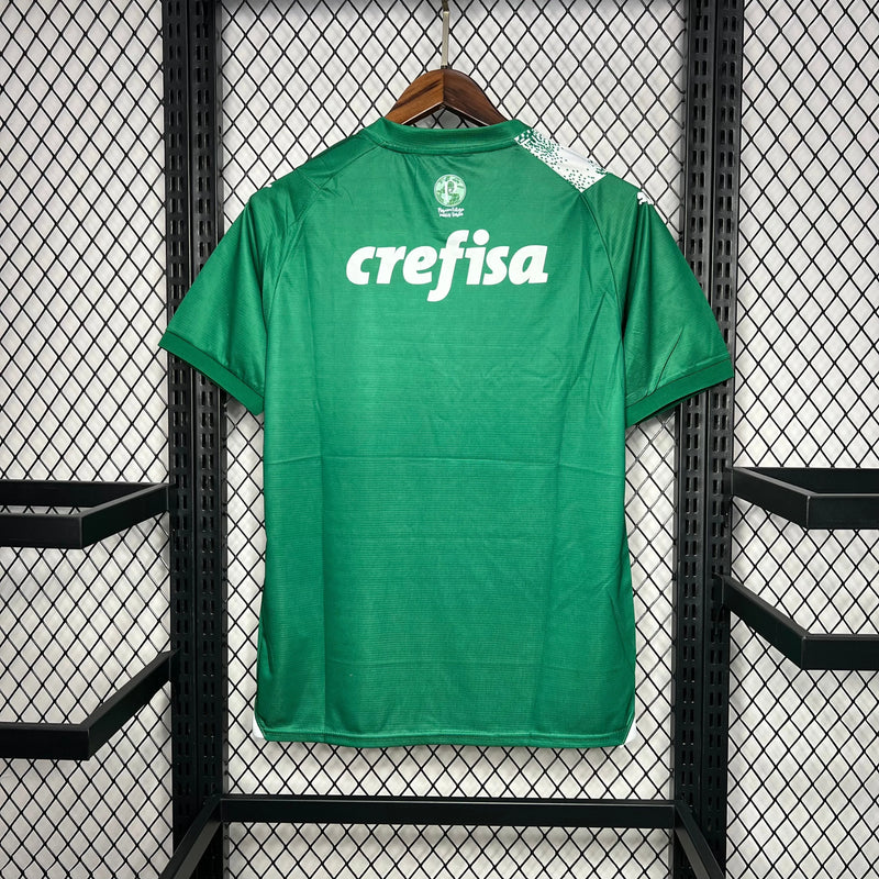 Camisa Palmeiras Edição Meio Ambiente 24/25 - Torcedor Masculina Manhcada Verde - Camisa de Time Oficial - Buyit