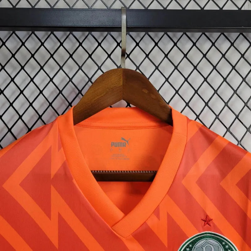 Camisa Palmeiras Goleiro 24/25 - Torcedor Masculina Laranja - Camisa de Time Oficial - Buyit