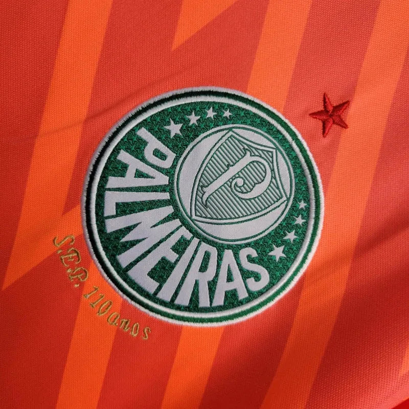 Camisa Palmeiras Goleiro 24/25 - Torcedor Masculina Laranja - Camisa de Time Oficial - Buyit